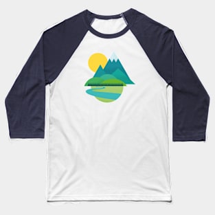 Sunrise in the Great Outdoors Baseball T-Shirt